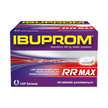 Ibuprom RR MAX 400mg x 48 tabletek powlekanych