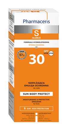 PHARMACERIS S SUN BODY PROTECT Emulsja SPF30, 150ml DATA WAŻNOŚCI 30.11.2025