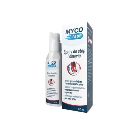 MYCOFAST SPRAY DO STÓP I OBUWIA 150ML