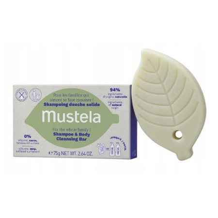 Mustela Bio Szampon w Kostce, 75 g