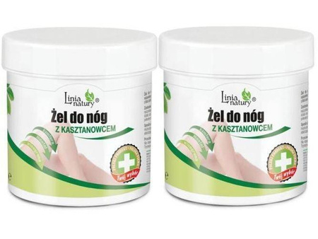 Linia Natury Żel do nóg z kasztanowcem 1+1 gratis