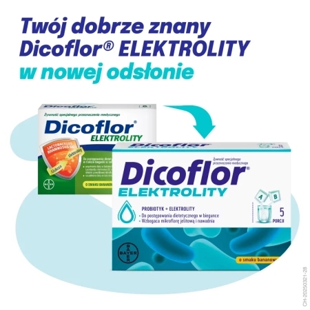 Dicoflor Elektrolity 10 saszetek