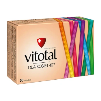 Vitotal dla kobiet 40+ tabletki, 30 sztuk 