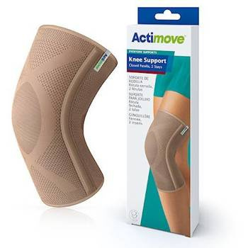 Actimove Everyday Supports Opaska stabilizująca staw kolanowy z zabudowaną rzepką i 2 fiszbinami, rozmiar L