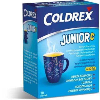 Coldrex Junior C 10 saszetek 