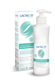 Lactacyd® Pharma Płyn Do Higieny Intymnej O Właściwościach Antybakteryjnych 250 ml