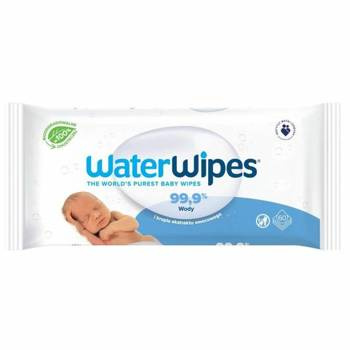 WaterWipes Bio Chusteczki nasączone wodą x 60 sztuk DATA WAŻNOŚCI 31.01.2025