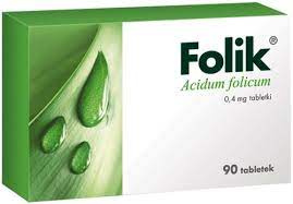 Folik 0,4 mg x 90 tabletek