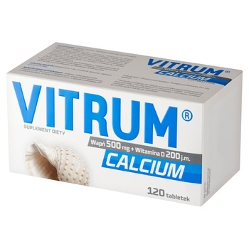 Vitrum Calcium,Wapń + Witamina D3 x 120 tabletek