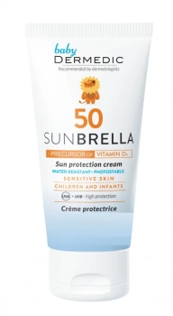 Dermedic Sunbrella Baby SPF 50 Krem ochronny dla dzieci, 50 ml