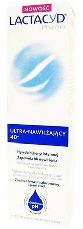 LACTACYD 40+ Ultra-Nawilżający płyn ginekologiczny 250ml