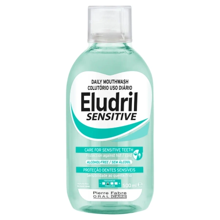 Eludril Sensitive płyn do płukania jamy ustnej 500 ml
