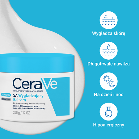 CERAVE SA Balsam wygładzający 340g 