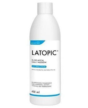LATOPIC Żel do mycia ciała i włosów 400ml