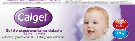 Calgel żel na dziąsła 10g 