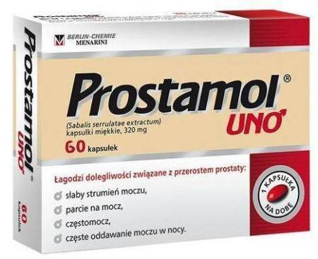 Prostamol Uno x 60 kapsułek