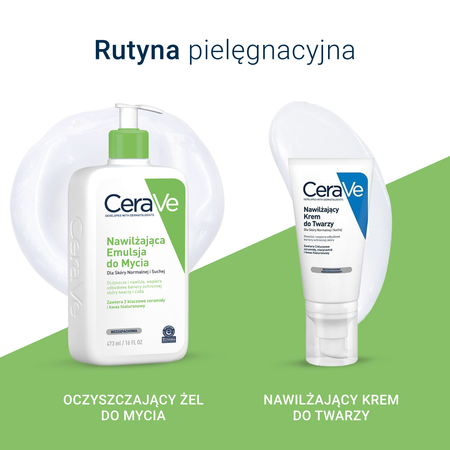 CERAVE Nawilżająca Emulsja do Mycia do skóry suchej 473ml