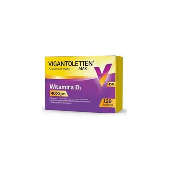 Vigantoletten Max 4000 j.m. 120 tabletek