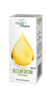 Oleum Ricini Phytopharm 14,37g/15ml, płyn doustny 105 ml