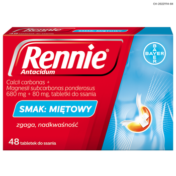Rennie Antacidum x 48 tabletek