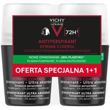 Vichy 72H Anti-Perspirant Extreme Control Roll-On 2 x 50 ml