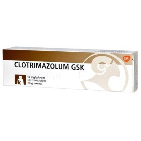 Clotrimazolum GSK Krem 10 mg/g  20g