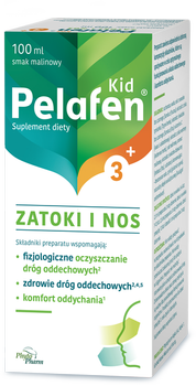 Pelafen® Kid 3+ ZATOKI I NOS  płyn 100 ml