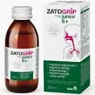 ZATOGRIP Junior 6+ 1 smak malinowym 120 ml