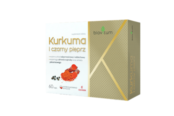 Biovitum Kurkuma i czarny pieprz x 60 kapsułek