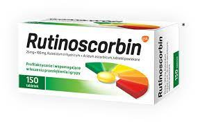 Rutinoscorbin tabletki powlekane  x 150 sztuk