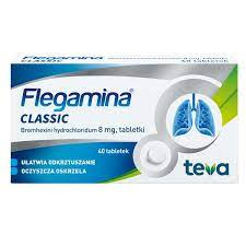 Flegamina 8mg x 40 tabletek