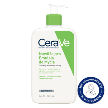 CERAVE Nawilżająca Emulsja do Mycia do skóry suchej 473ml