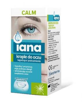 IANA CALM krople do oczu łagodzące podrażnienia 10ml