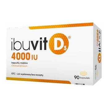 Ibuvit D3 4000 IU 90 kapsułek 