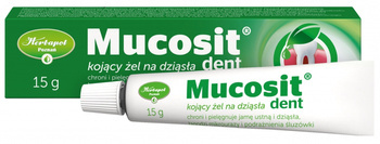 Mucosit Dent żel do stosowania na dziąsła 15g