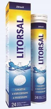 ZDROVIT LITORSAL x 24 tabletki musujące