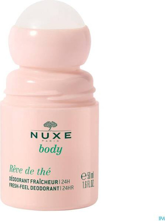 Nuxe Body , dezodorant roll-on odświeżający, 50 ml