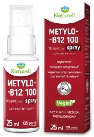 Naturell METYLO B12 100 spray 25 ml