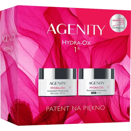 AGENITY Hydra-Ox 1º Zestaw antyoksydacyjny krem na dzień SPF 20, 50ml + antyoksydacyjny krem na noc, 50ml