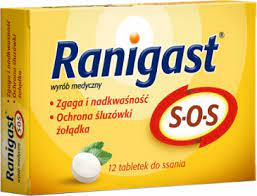 RANIGAST S-O-S x 12 tabletek do ssania