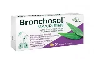 Bronchosol MAXIPUREN, 200 mg x 30 kapsułka dojelitowa, miękka