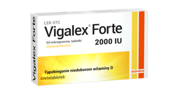 VIGALEX Forte 2000 I.U. x 120 tabletek