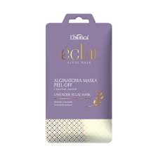 L'BIOTICA Eclat DIY maska Peel-off z Kwiatami Lawendy i Kwasem Hialuronowym 10 g