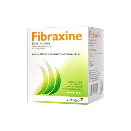 Fibraxine saszetki 15 sztuk a 6g