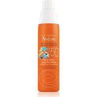AVENE SUN Spray ochronny dla dzieci SPF 50+, 200ml + Woda termalna 150ml