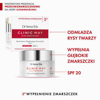 CLINIC WAY 5° Krem przeciwzmarszczkowy na dzień 50 ml