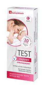 ZYSKAJ ZDROWIE TEST CIĄŻOWY STRUMIENIOWY x 1 sztuka