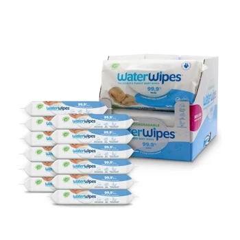 WaterWipes Bio Chusteczki nasączone wodą 12 x 60 sztuk DATA WAŻNOŚCI 31.01.2025