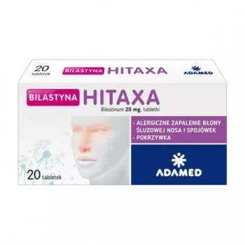 Bilastyna Hitaxa 20 mg 20 tabletek