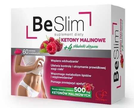 BE Slim ketony malinowe x 60tabl